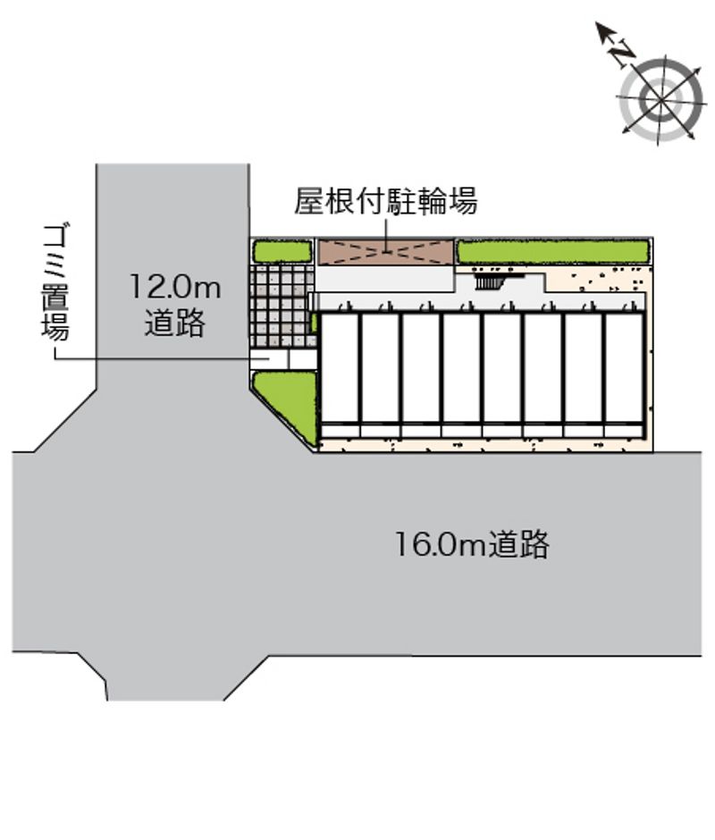 レオネクストトレフール 配置図