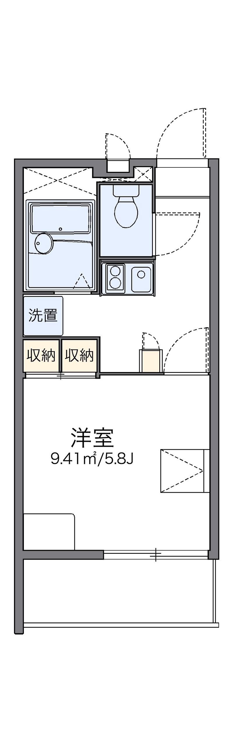 レオパレスＲｅｖｅＭａｉｓｏｎ 間取図