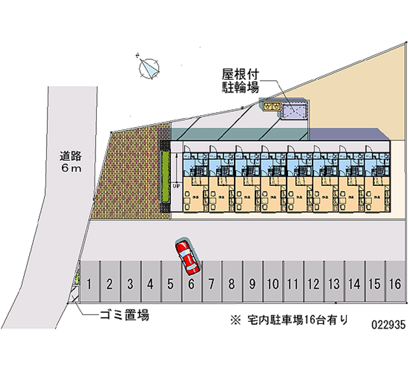 レオパレスＥＳＰＯＩＲ　Ａ 月極駐車場