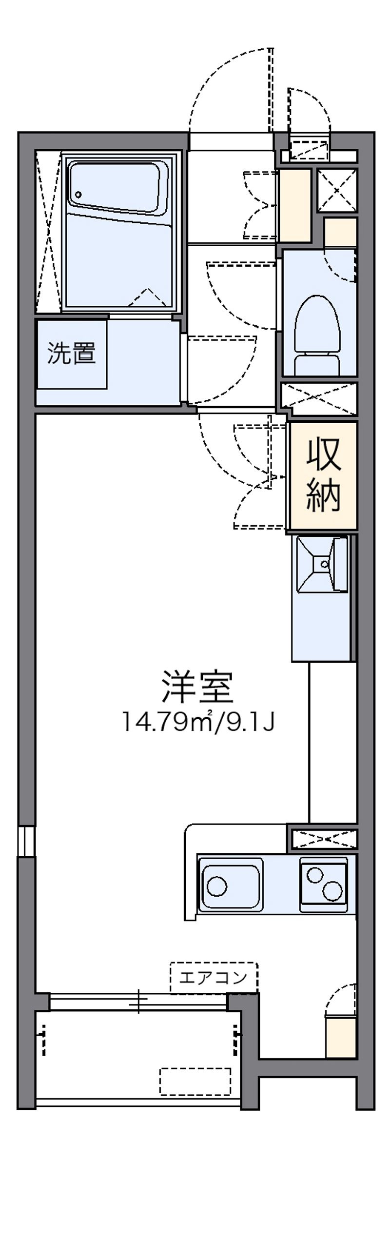 レオネクストＳｍｉｌｅ 間取図