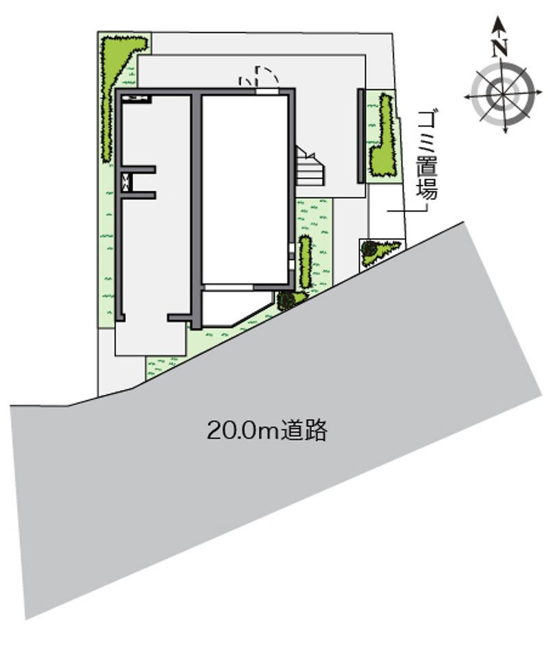 クレイノリーブル　くにたち 配置図