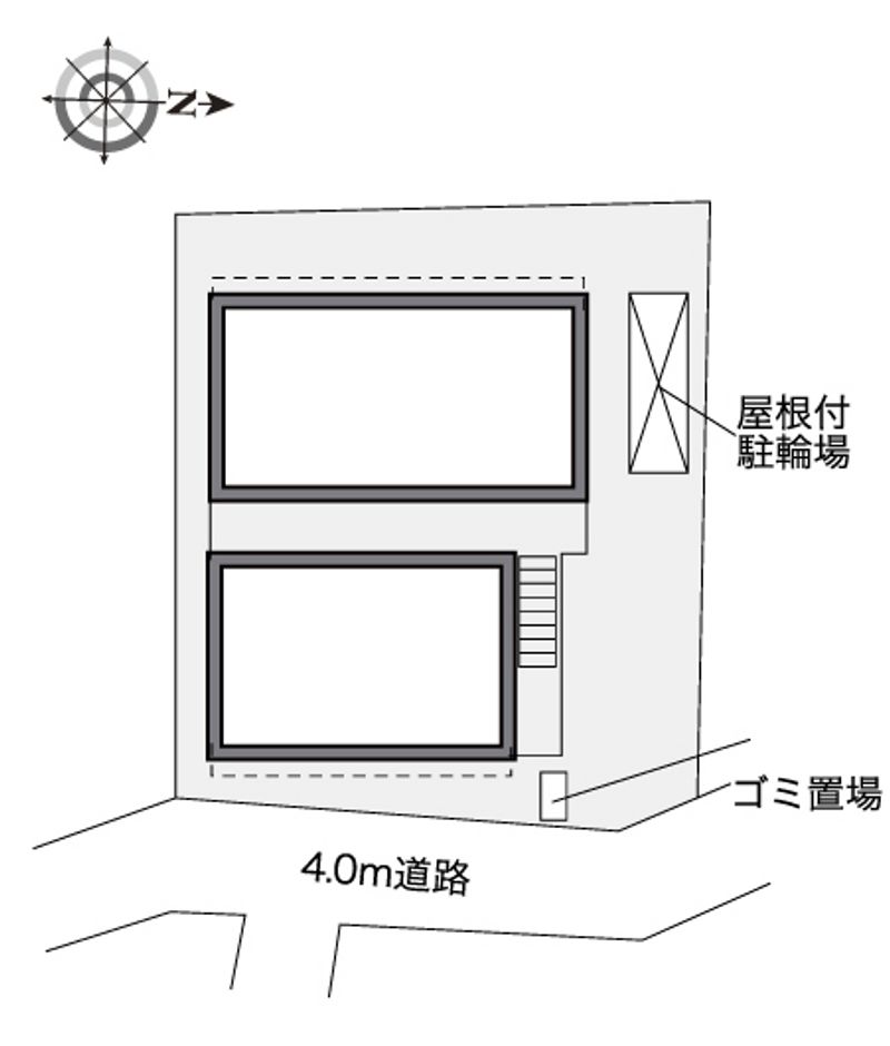 レオパレスＵＣＨＩＤＡ 配置図