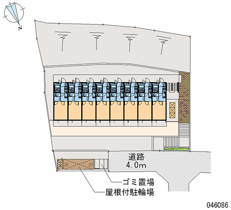 レオパレス夢咲 区画図