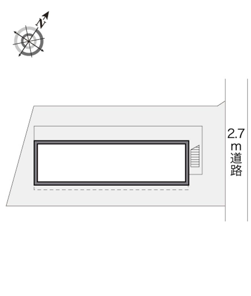 レオパレスＥｓｐｏｉｒ　Ａｓａｈｉ 配置図
