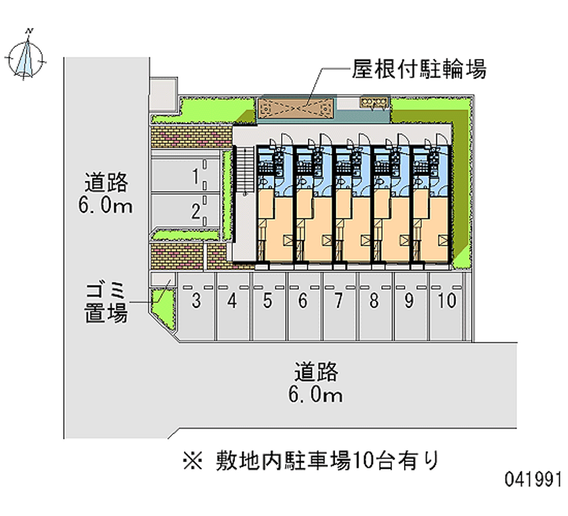 41991 Monthly parking lot