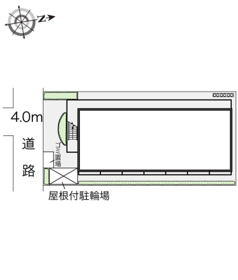 レオパレスＳＡＳＡ 配置図
