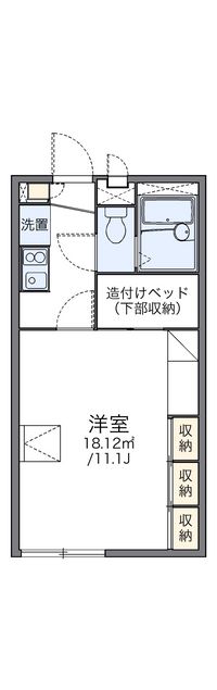 レオパレスＳＫＹ 間取り図