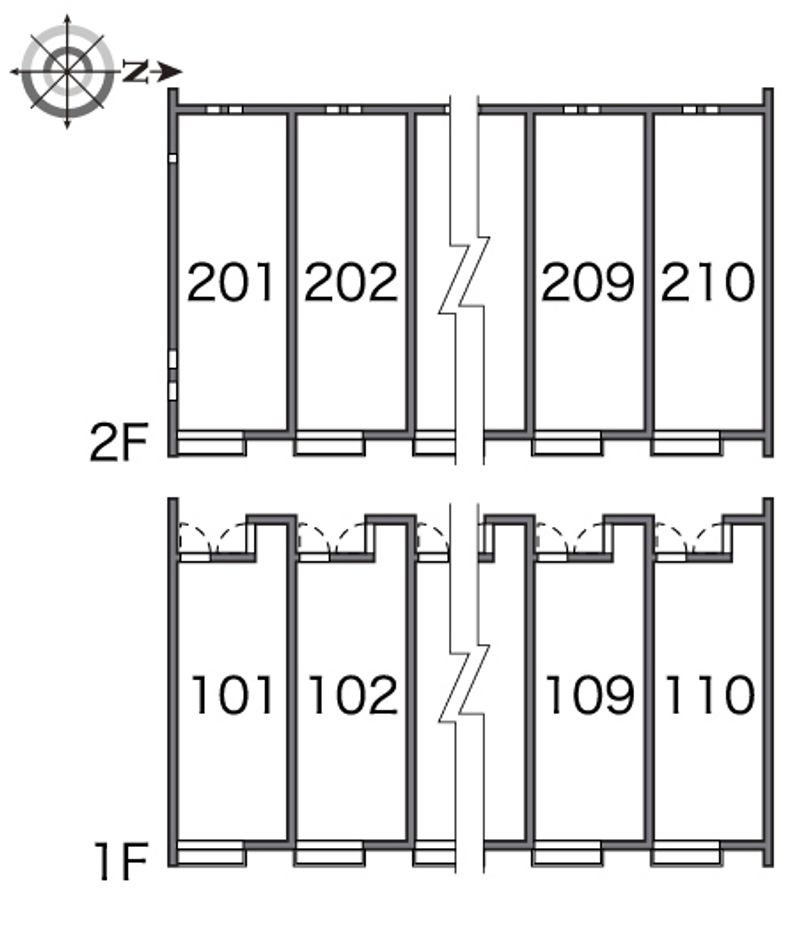 レオネクストＧＲＡＮＤ　ＯＮＥ 間取り配置図