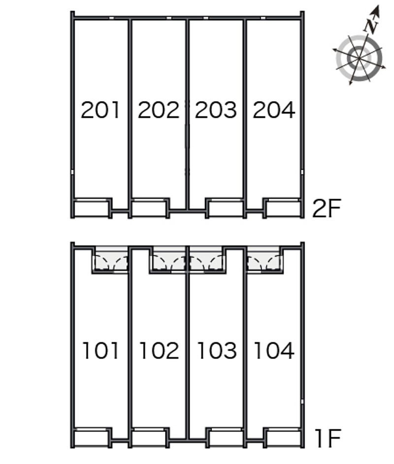 ミランダＫｏｎａ　Ｗｉｎｄ 間取配置図