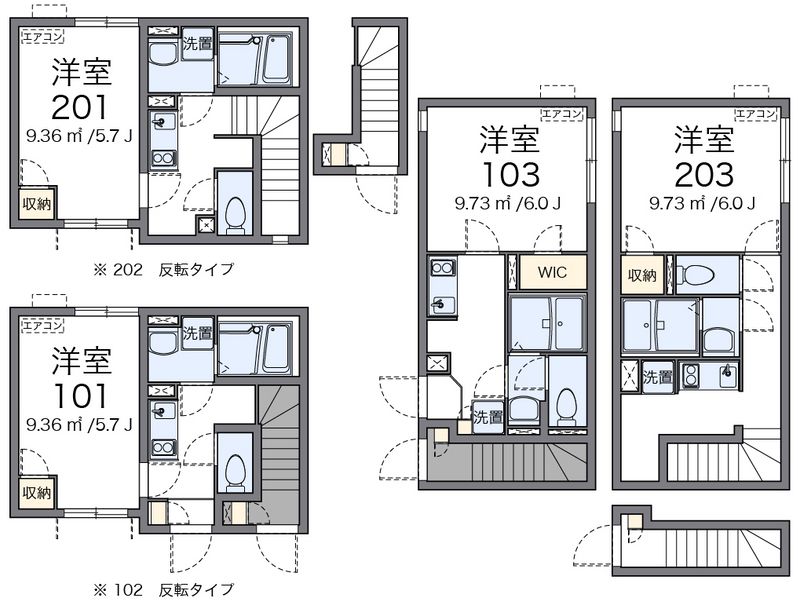 クレイノ久我山 間取図