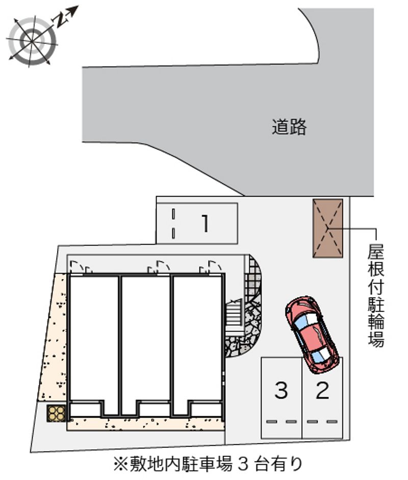 クレイノサニーコート 配置図