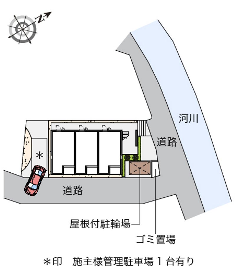 レオネクストドウェル　藤沢 配置図
