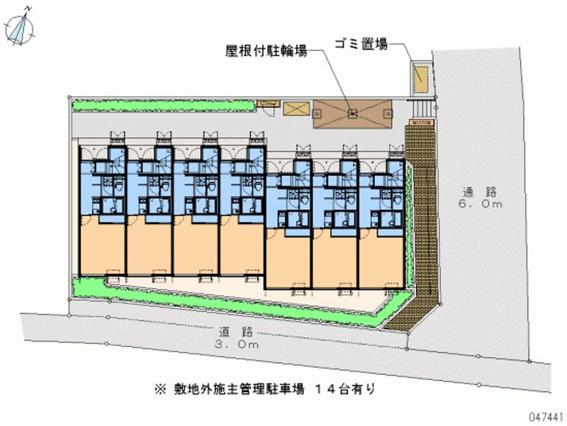 レオネクストクレストタウンＣ 月極駐車場