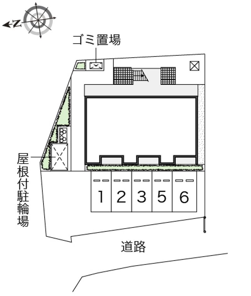 レオネクストディアコート京田辺 配置図