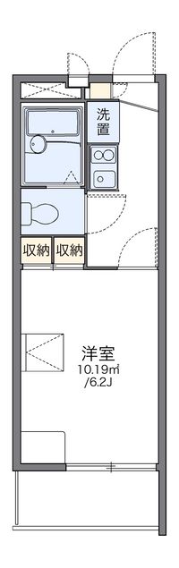 レオパレスアネックス２大橋 間取り図