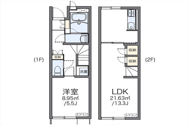 レオネクストガーデニア 間取図