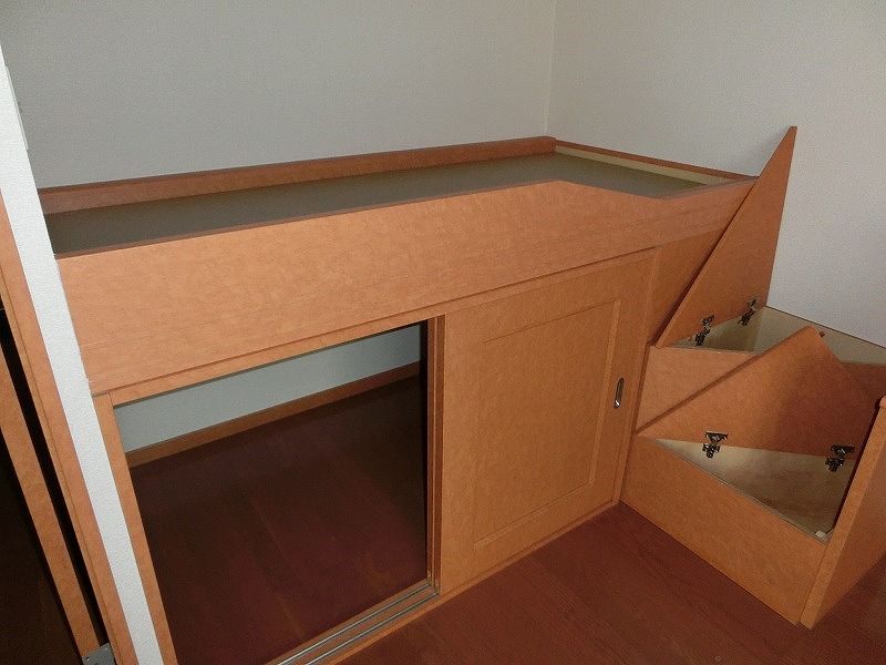 レオパレスグリーンリーフ 収納