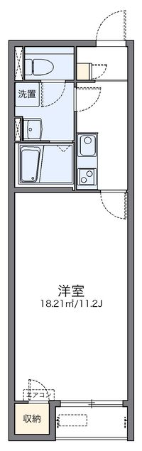 レオネクストクレール国分寺 間取り図