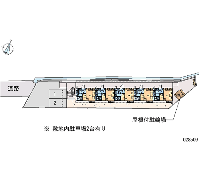 レオパレスＣｏｍｆｏｒｔ 月極駐車場