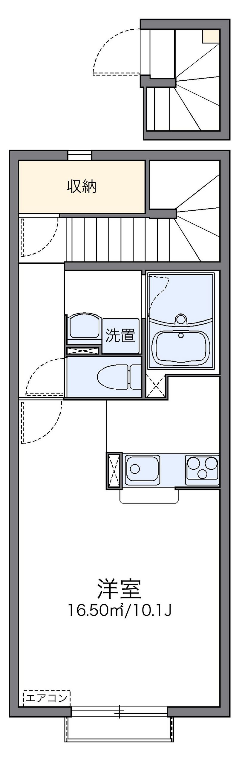 レオネクストＪ　Ⅱ 間取図