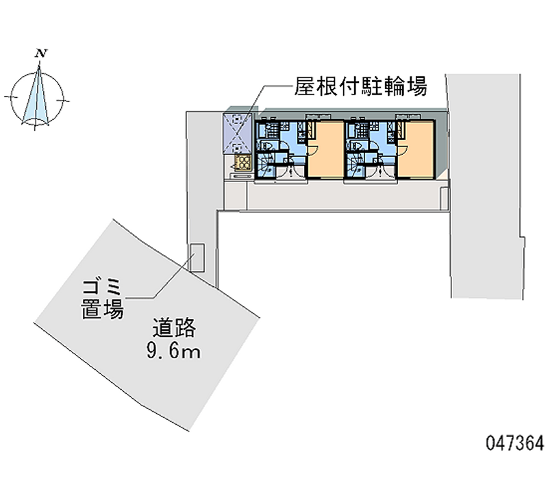 レオネクストアビイロード 区画図