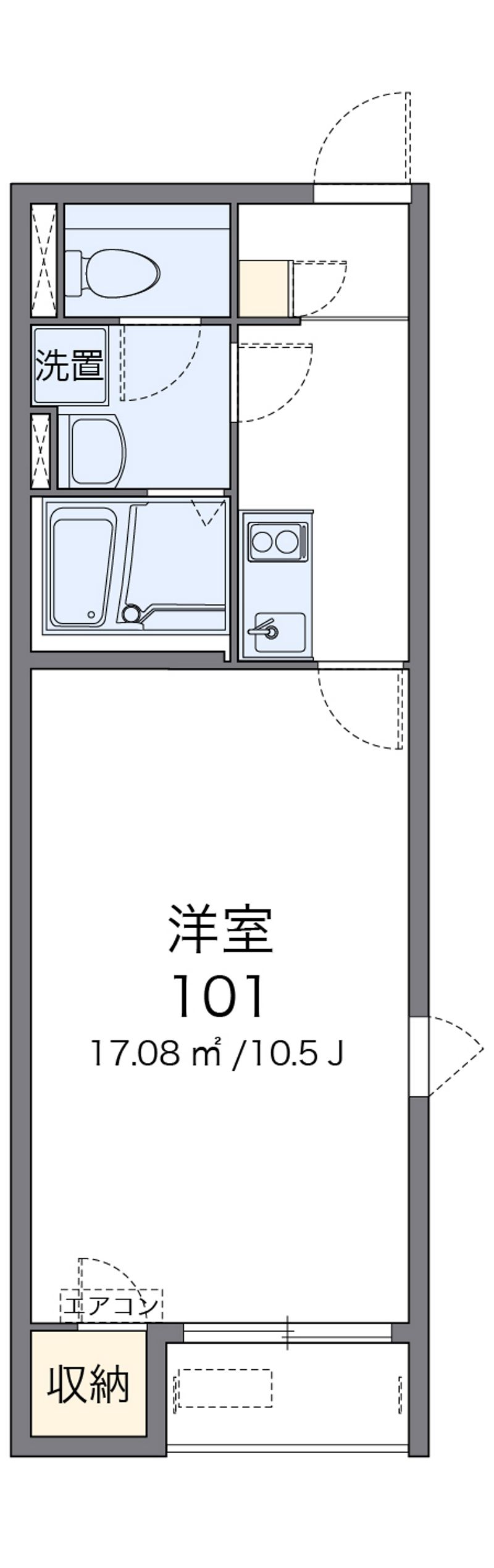 レオネクストＳ＆Ｈ 間取図