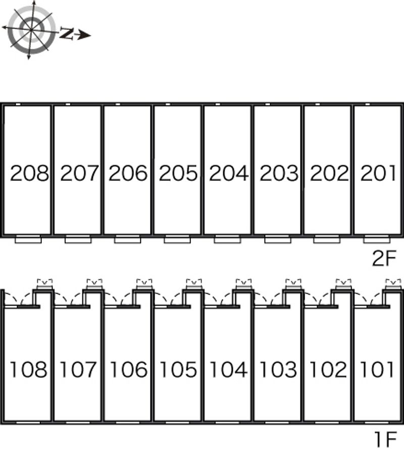 レオネクストすみれ 間取配置図