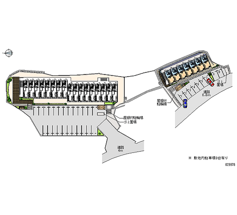 レオパレスＴＯＳＨＩ０６ 月極駐車場