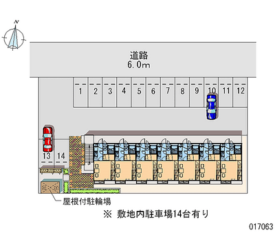 17063 Monthly parking lot