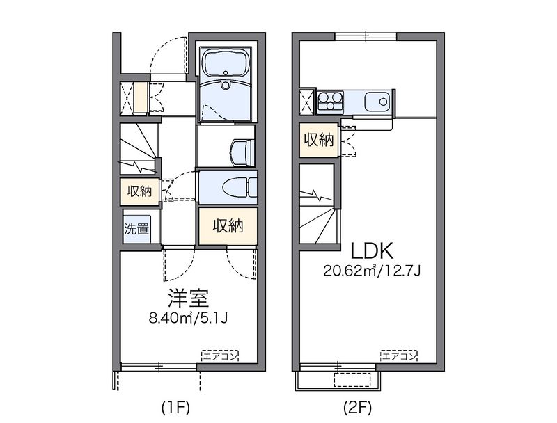 レオネクストコンフォルタ 間取図