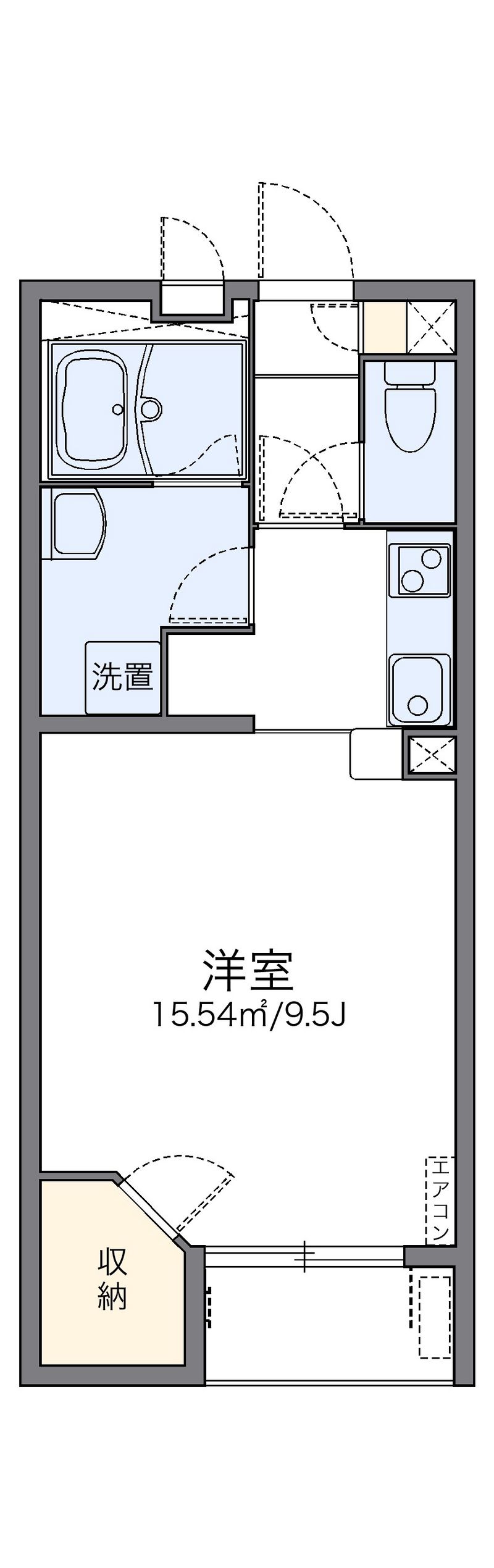 レオネクストＳｍｉｌｅⅡ 間取図