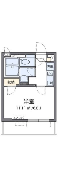 クレイノサニープレイス中村橋 間取り図