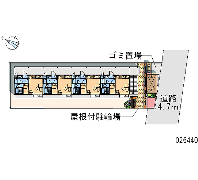 レオパレス高須 共用部分