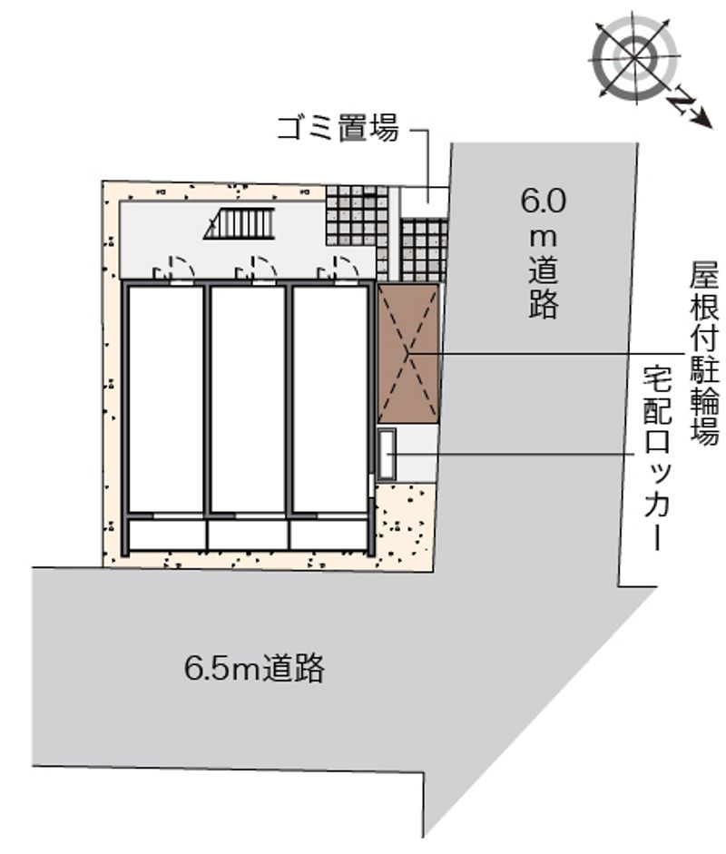 クレイノメゾン　ド　ピエラ 配置図