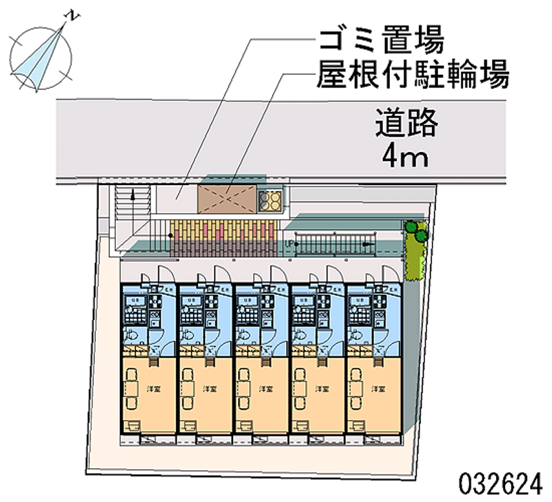 レオパレス錦 区画図