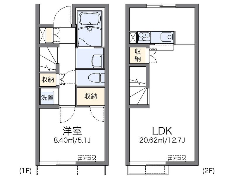 レオネクスト七番街 間取図
