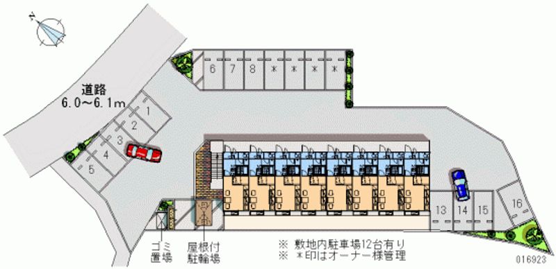 16923月租停車場