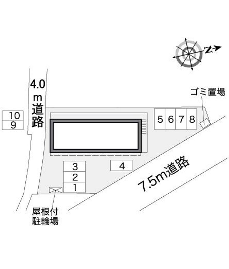 レオパレスエテルナ 配置図
