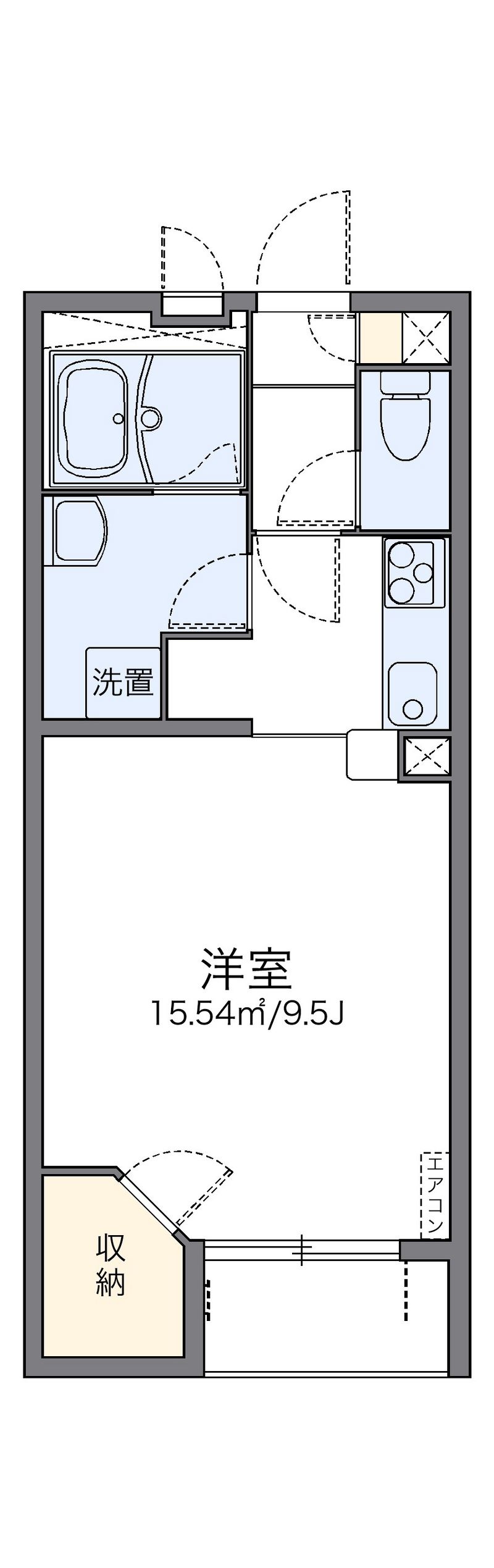 レオネクスト西伊丹Ⅱ 間取図