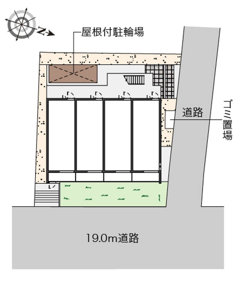 クレイノフォレスト磯子 配置図