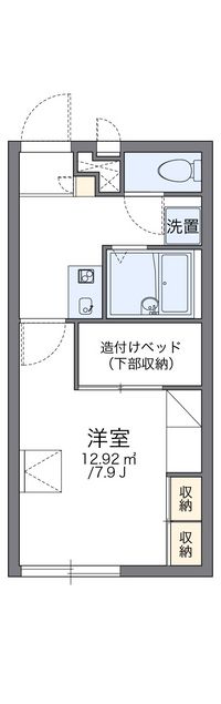 レオパレス青葉 間取り図