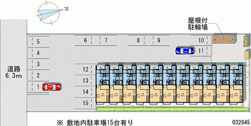 レオパレス柘榴 月極駐車場