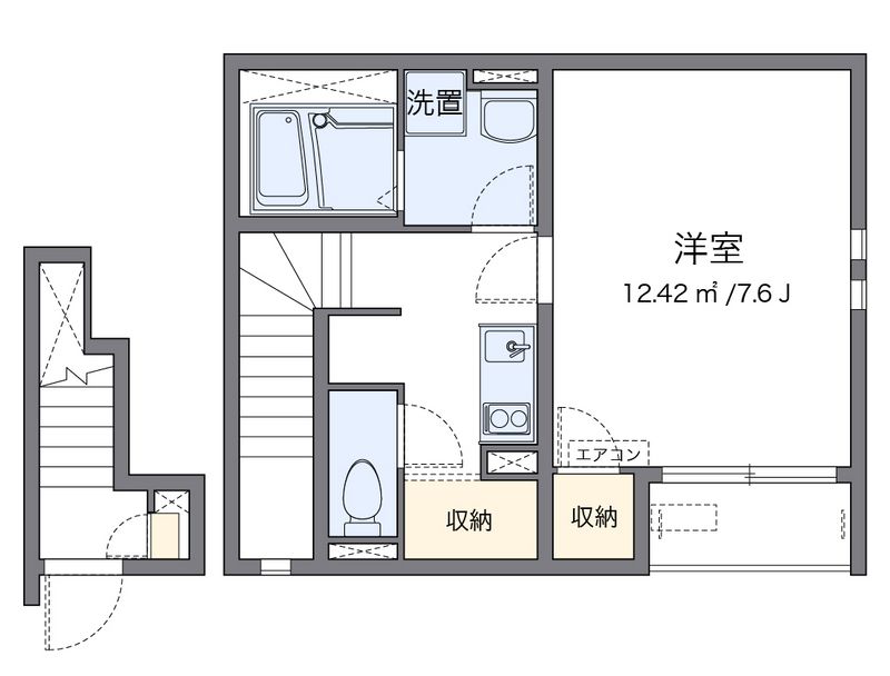クレイノプルメリア 間取図