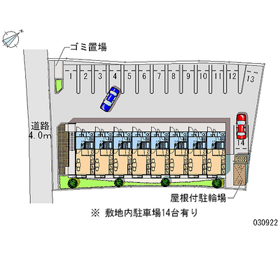 30922 Monthly parking lot