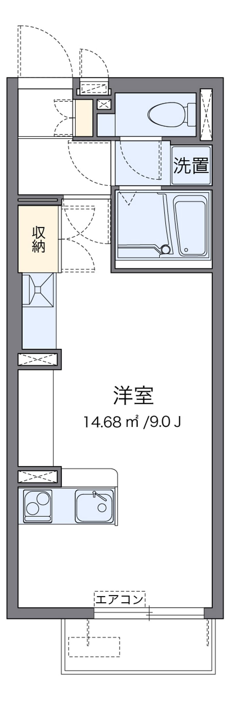 レオネクストミューズ 間取図
