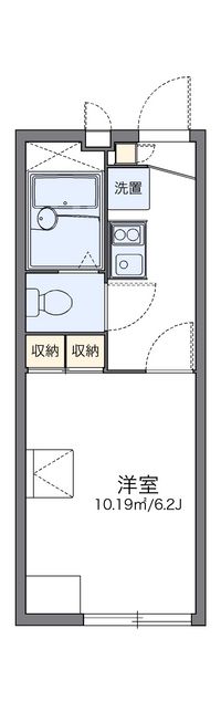 レオパレスＭＩＺＵＫＡＳＡ 間取り図