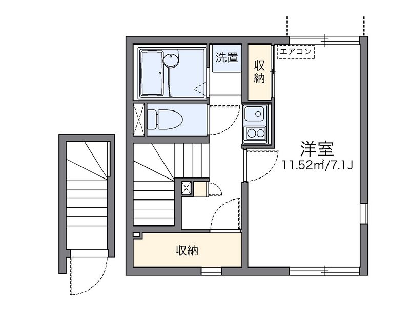 レオネクストシーズ立花 間取図