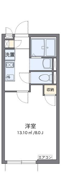 クレイノリズィエールⅡ 間取り図