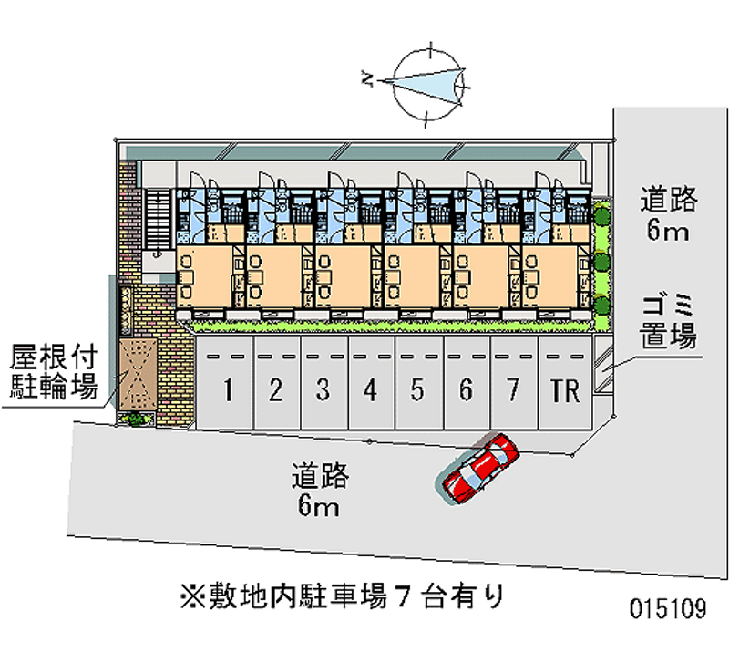 15109 Monthly parking lot