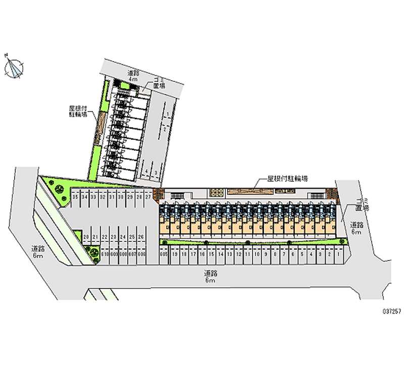 37257 Monthly parking lot